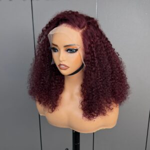 Burgundy Kinky Curly