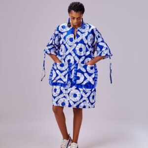 Batik Print Tunic Dress(Gem 3 Collections)