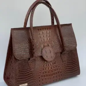 Gem Brown Leather Bag