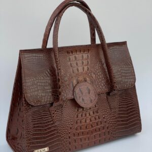 Cognac Classic Tote – by GEM