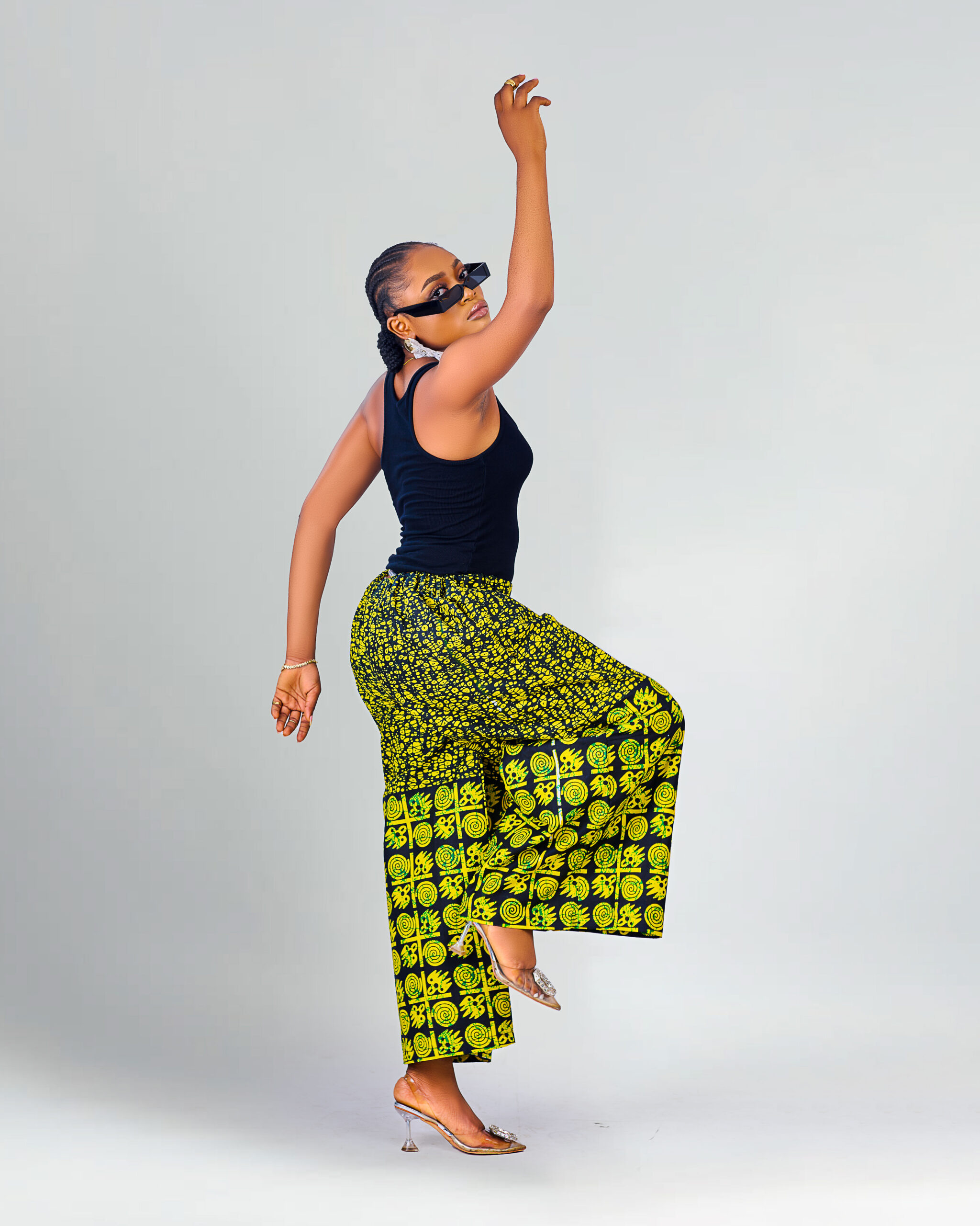 Nala Oversized Ankara Trousers - Image 4