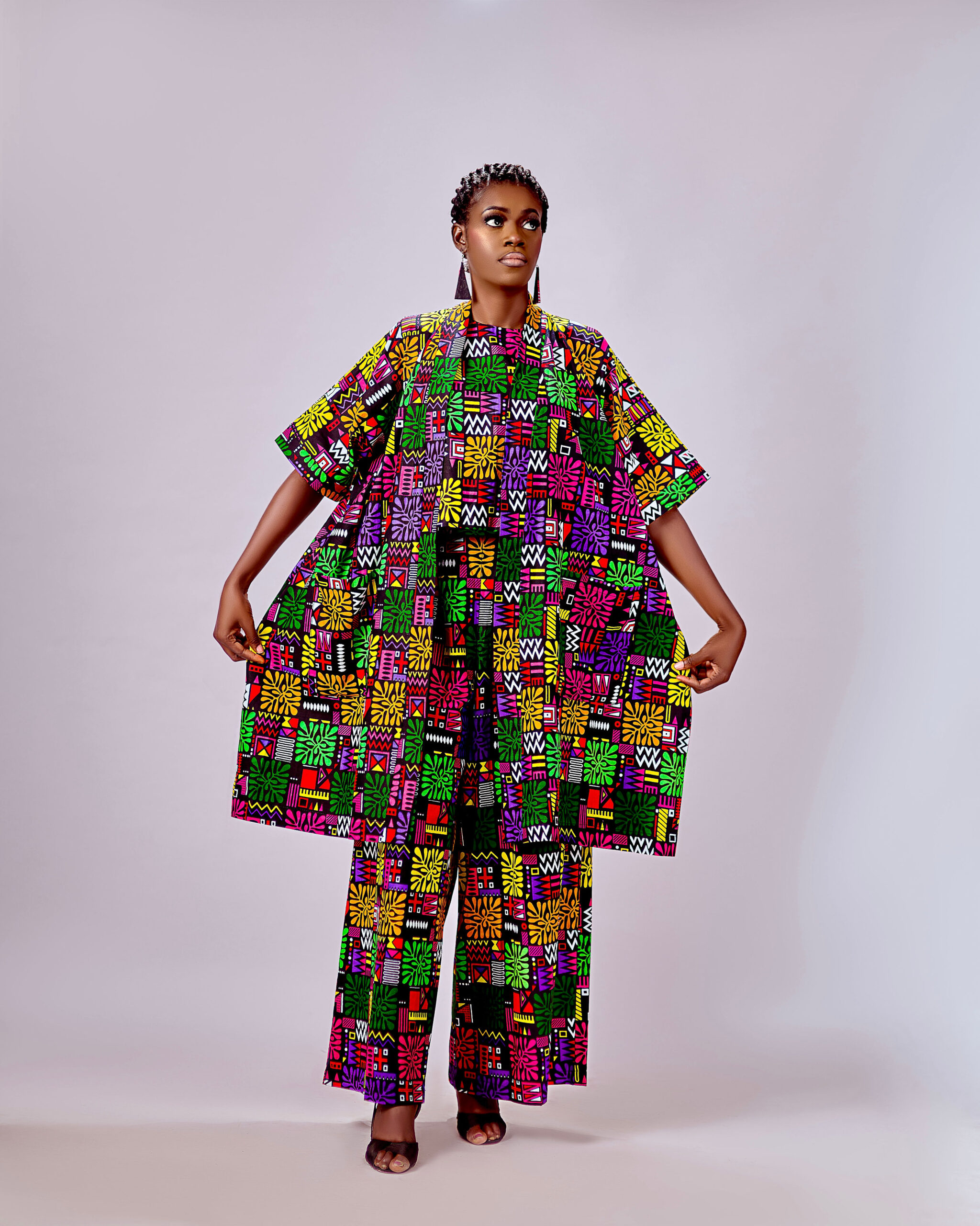 Heritage Kimono Two-Piece Set