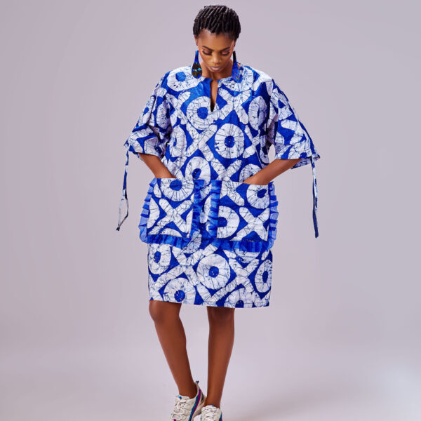 Batik Print Tunic Dress(Gem 3 Collections)